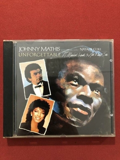CD - Johnny Mathis & Natalie Cole - Unforgettable - Seminovo