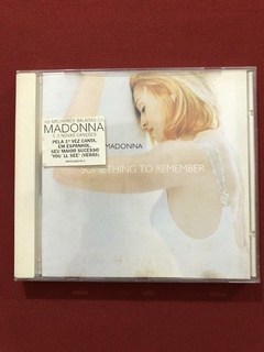 CD - Madonna - Something To Remember - Nacional - 1995