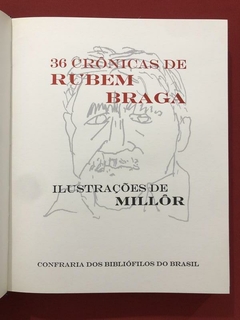 Imagem do Livro - 36 Crônicas De Rubem Braga - Millôr - Ed. CBB
