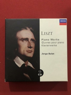 CD - Box Liszt - Piano Works - 9 CDs - Importado - Seminovo