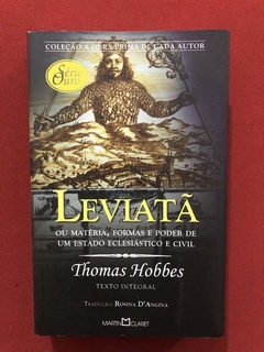 Livro - Leviatã - Thomas Hobbes - Martin Claret - Seminovo