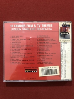 CD - 18 Famous Film & TV Themes - London Starlight Orchestra - comprar online