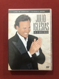 DVD - Julio Iglesias - Live At Greek Theater - Seminovo