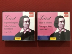 CD- Box Liszt - Euvres Pour Piano - Georges Cziffra - Import - Sebo Mosaico - Livros, DVD's, CD's, LP's, Gibis e HQ's