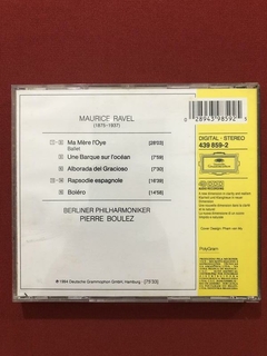 CD- Ravel - Bolero - Berliner Philharmoniker - Pierre Boulez - comprar online