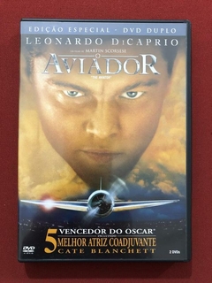 DVD Duplo - O Aviador - Leonardo DiCaprio - Esp. - Seminovo