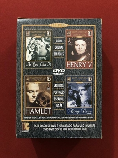 DVD - Box William Shakespeare - 4 Discos - Seminovo - comprar online