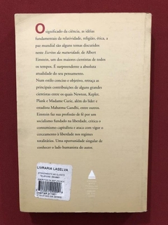 Livro - Escritos Da Maturidade - Albert Einstein - N. Front - comprar online