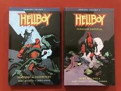 HQ - Hellboy Omnibus - 3 Volumes - Ed. Mythos - Seminovo - Sebo Mosaico - Livros, DVD's, CD's, LP's, Gibis e HQ's