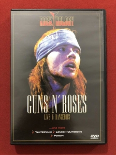 DVD - Guns N´ Roses - Live & Dangerous - Rock - Seminovo