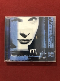 CD - Marina Lima - Registros À Meia- Voz- Nacional- Seminovo