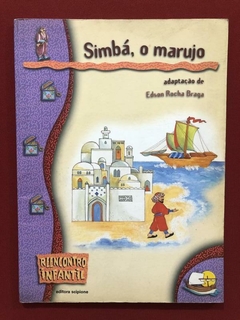 Livro - Simbá, O Marujo - Edson Rocha Braga - Ed. Scipione