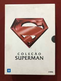 DVD - Box Coleção Superman - 3 Discos - Seminovo