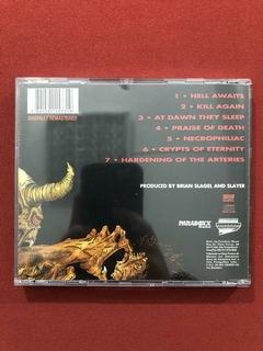CD - Slayer - Hell Awaits - Nacional - Seminovo - comprar online