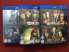 Blu-ray - Box Pirates Of The Caribbean - Collection - Semin. na internet