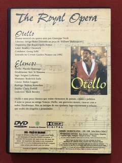 DVD - Otello - Placido Domingo/ Kiri Te Kanawa - Seminovo - comprar online