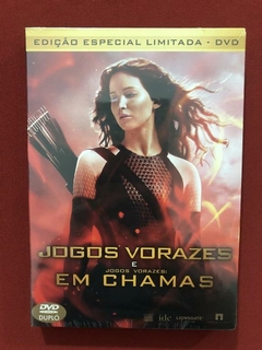 DVD - Jogos Vorazes- Ed. Especial Limitada - DVD Duplo- Novo