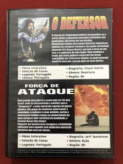 DVD - O Defensor / Força De Ataque - Chuck Norris - Seminovo - comprar online