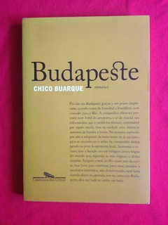 Livro - Budapeste - Chico Buarque - Seminovo