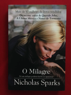 Livro - O Milagre - Nicholas Sparks - Seminovo