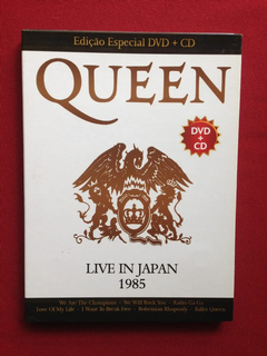 Dvd+cd - Queen - Live In Japan 1985 - Edição Especial