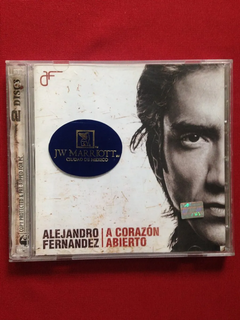 Cd Duplo - Alejandro Fernandez - A Corazón Abierto - (imp)