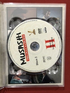 Imagem do DVD - Musashi - Trilogia Samurai - Toshiro Mifune - Seminovo