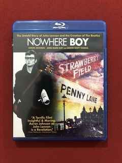 Blu-ray - Nowhere Boy - Aaron Johnson/ Anne Duff - Seminovo