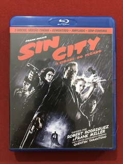 Blu-ray Duplo - Sin City - A Cidade Do Pecado - Seminovo