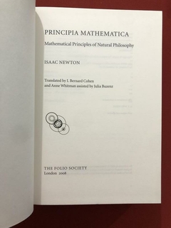 Livro - Box Principia Mathematica/ A Guide To Principia - Isaac Newton - loja online