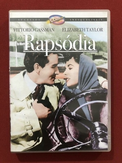 DVD - Rapsódia - Vittorio Gassman - Elizabeth T - Seminovo