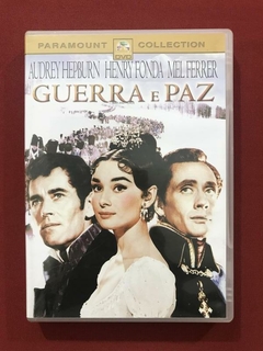 DVD - Guerra e Paz - Audrey Hepburn- Henry Fonda- Mel Ferrer