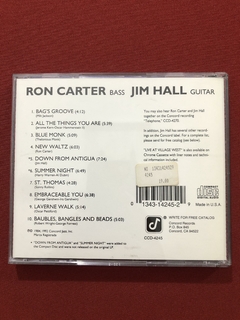 CD - Ron Carter E Jim Hall - Live At Village West - Semi - comprar online