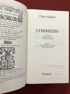 Imagem do Livro - Commedia - Dante Alighieri - Ed. Garzanti