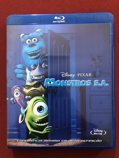 Blu-ray - Monstros S. A. - Disney Pixar - Seminovo