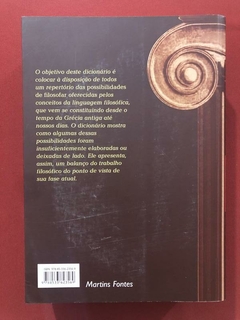 Livro - Dicionário De Filosofia - Nicola Abbagnano - Martins Fontes - Seminovo - comprar online