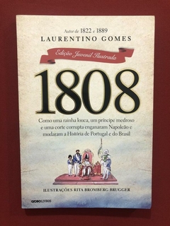 Livro - 1808 - Edição Juvenil - Ed. Globo - Seminovo