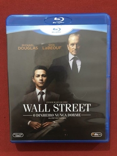 Blu-ray - Wall Street - O Dinheiro Nunca Dorme - Seminovo