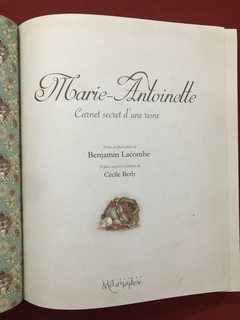 Livro - Marie-Antoinette - Carnet Secret d'Une Reine - Seminovo - Sebo Mosaico - Livros, DVD's, CD's, LP's, Gibis e HQ's