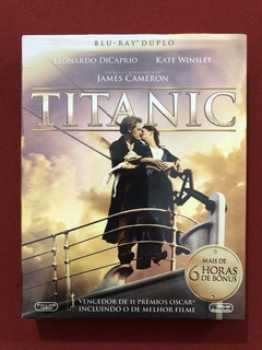 Blu-ray Duplo - Titanic - Kate Winslet / L. DiCaprio - Novo