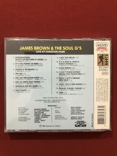 CD - James Brown & The Soul G's - Live At Chastain Park - comprar online