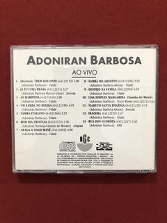 CD - Adoniran Barbosa - Ao Vivo - 1994 - Nacional - comprar online