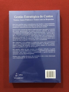 Livro - Gestão Estratégica De Custos - Ed. Atlas - Novo - comprar online