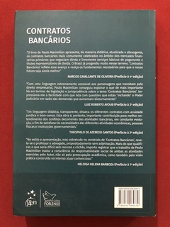 Livro - Contratos Bancários - Paulo Maximilian - Ed. Forense - Seminovo - comprar online