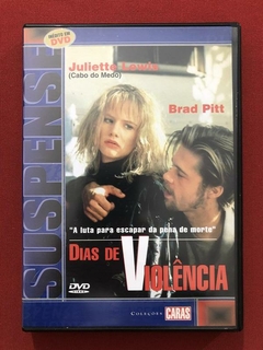 DVD - Dias De Violência - Brad Pitt - Juliette Lewis - Semi.