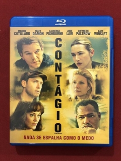 Blu-ray - Contágio - Marion Cotillard/ Matt Damon - Seminovo