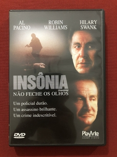 DVD - Insônia - Al Pacino E Robin Williams - Seminovo