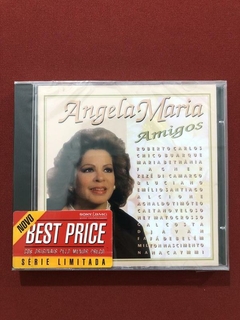 CD - Angela Maria - Amigos - Nacional - Novo