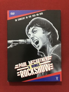 DVD - Paul McCartney & Wings - Rockshow - Importado - Semin.
