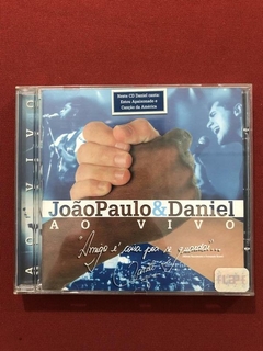 CD - João Paulo & Daniel - Ao Vivo - Nacional - Seminovo